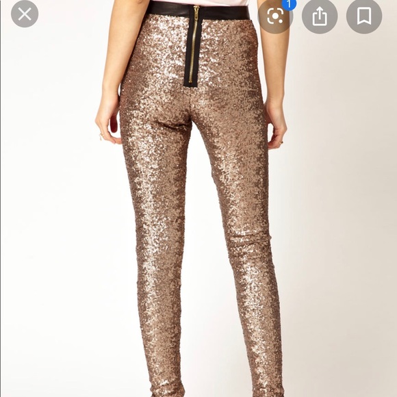 Sequin pants - Picture 2 of 3
